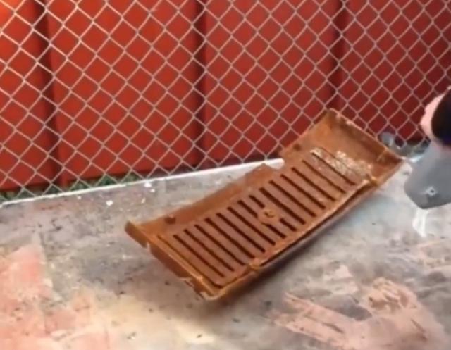 激光除锈机效率怎么样(激光除锈和喷砂)